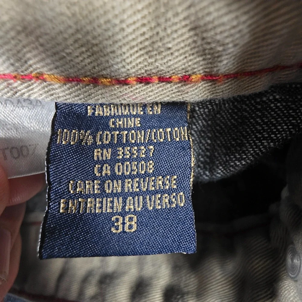 Le Jean De Marithe Francois Girbaud Shorts Mens 38 Dark Wash Vintage Y2K Baggy